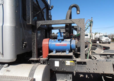 A Fruitland pump attached to a truck
